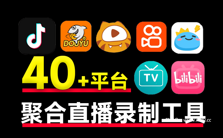 支持国内外40+平台的直播录制！完全开源免费，支持批量录制、循环监控和定时操作，便捷安全 StreamCap - 软满仓-财源精品库-软满仓-财源精品库