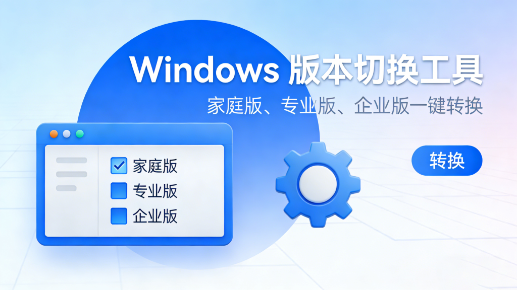 图片[1]-Win10-Win11系统版本一键转换7.0：无需重装，离线切换全版本！！！ - 软满仓-财源精品库-软满仓-财源精品库